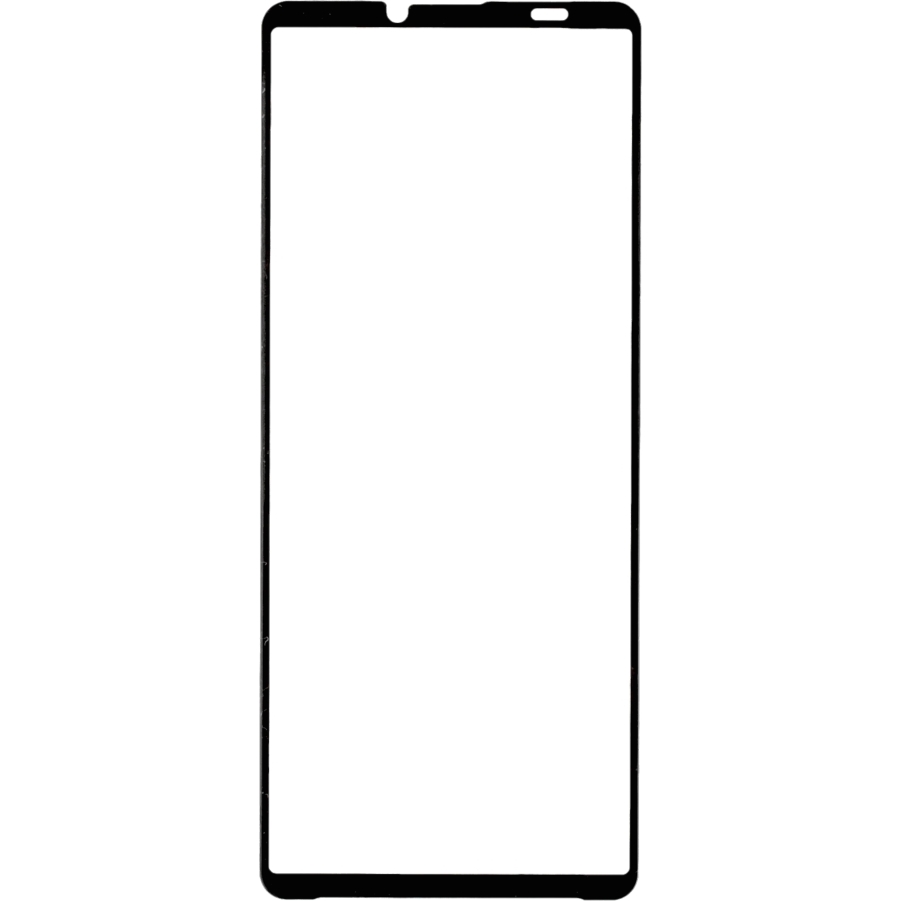 Szkło hartowane na ekran, klejone na całej powierzchni Fixed Full Cover 2.5D Tempered Glass do Sony Xperia 10 VII, z czarną ramką